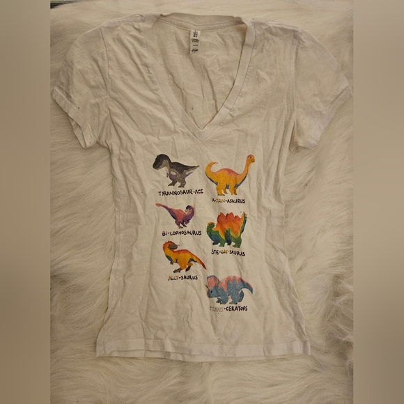 3 for $30 - Redbubble Dinosaur Sexualities T-Shirt - Picture 1 of 1